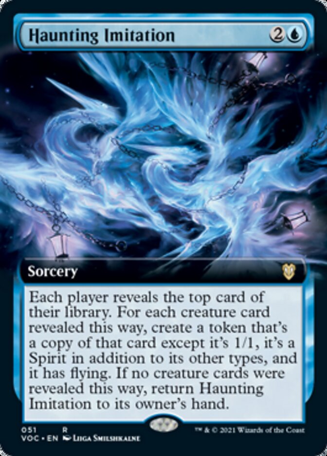 Haunting Imitation (Extended Art) [Innistrad: Crimson Vow Commander] | Total Play