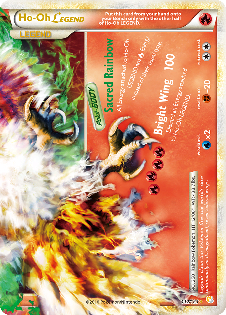 Ho-Oh LEGEND (112/123) [HeartGold & SoulSilver: Base Set] | Total Play