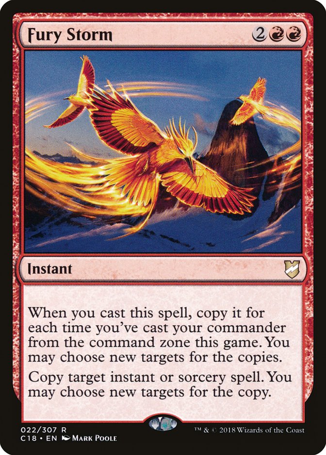 Fury Storm [Commander 2018] | Total Play