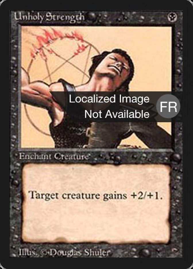 Unholy Strength [Foreign Black Border] | Total Play