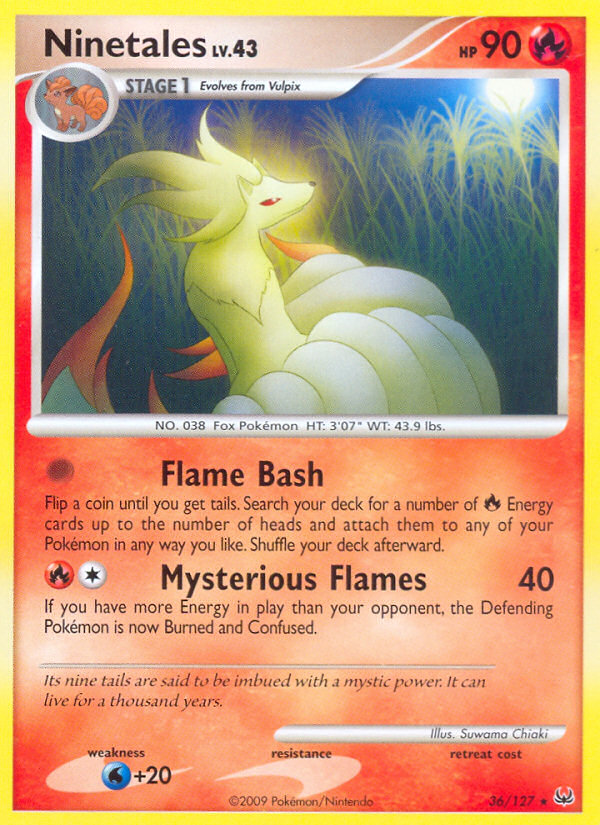 Ninetales (36/127) [Platinum: Base Set] | Total Play