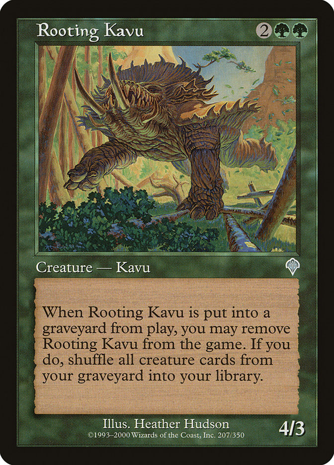 Rooting Kavu [Invasion] | Total Play