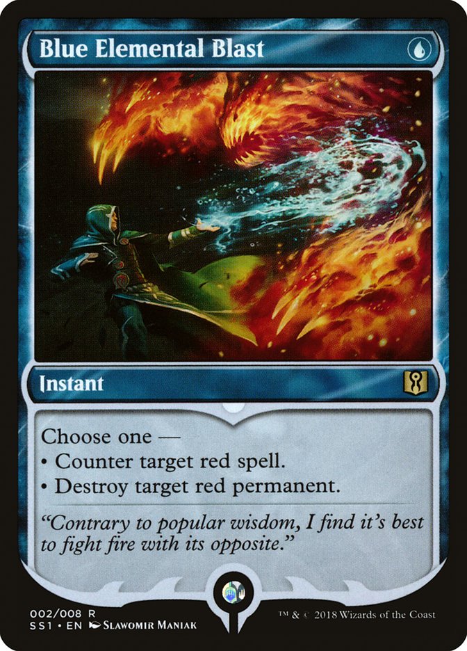 Blue Elemental Blast [Signature Spellbook: Jace] | Total Play