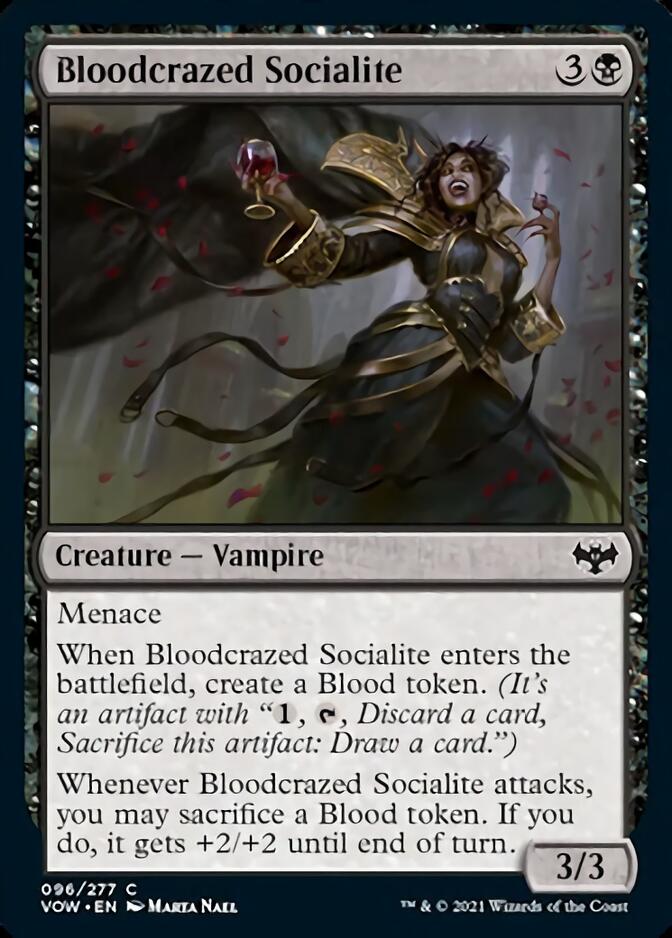 Bloodcrazed Socialite [Innistrad: Crimson Vow] | Total Play