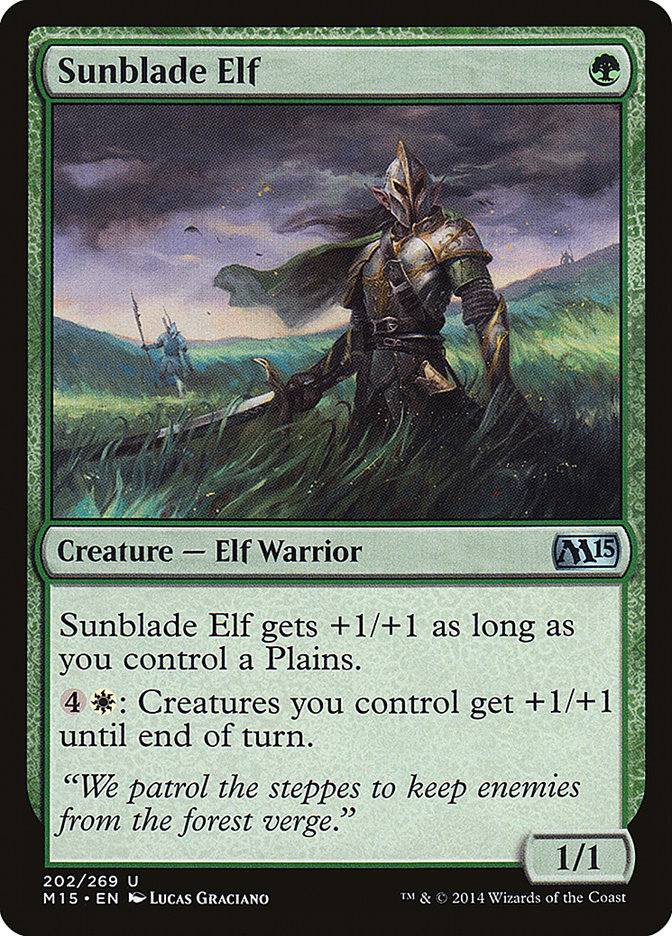 Sunblade Elf [Magic 2015] | Total Play