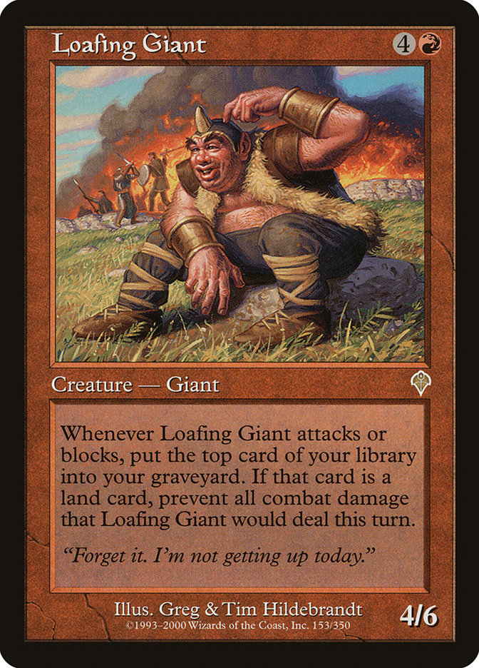 Loafing Giant [Invasion] | Total Play