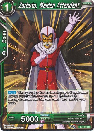 Zarbuto, Maiden Attendant (TB1-060) [The Tournament of Power] | Total Play