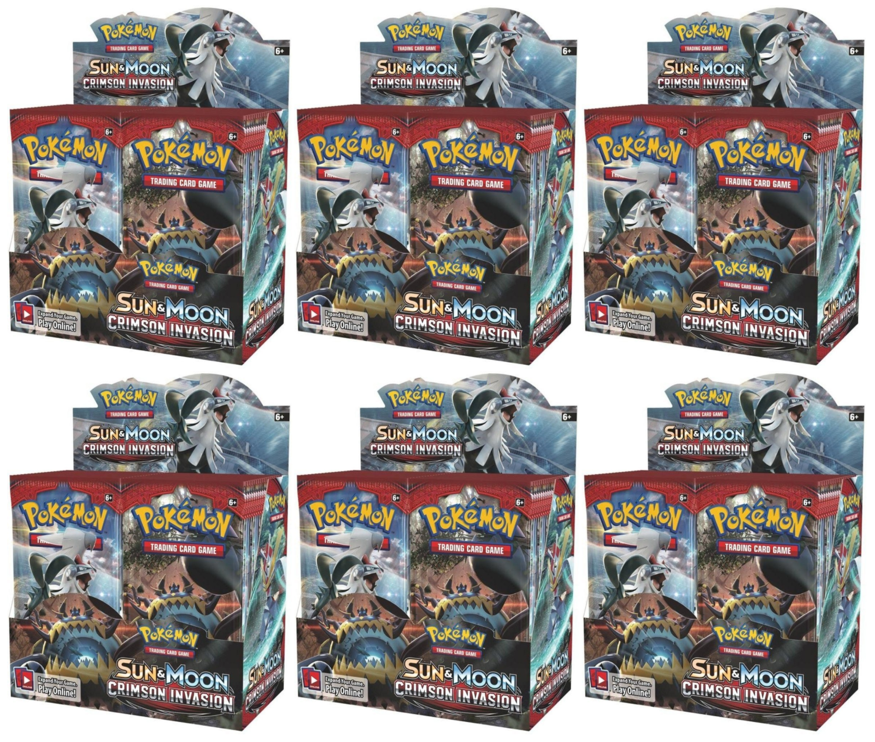 Sun & Moon: Crimson Invasion - Booster Case | Total Play