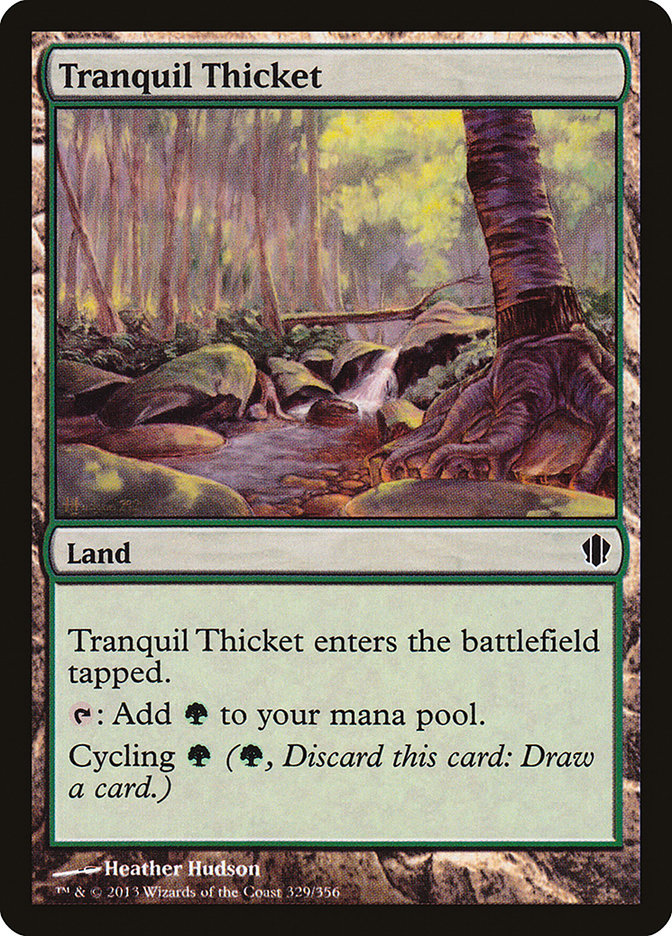 Tranquil Thicket [Commander 2013] | Total Play