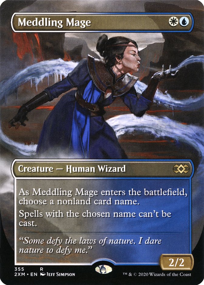 Meddling Mage (Toppers) [Double Masters] | Total Play