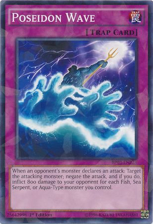 Poseidon Wave [BP03-EN223] Shatterfoil Rare | Total Play