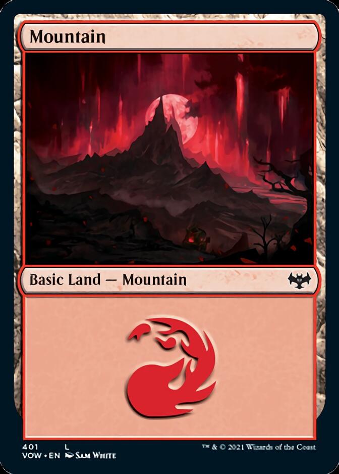 Mountain (401) [Innistrad: Crimson Vow] | Total Play