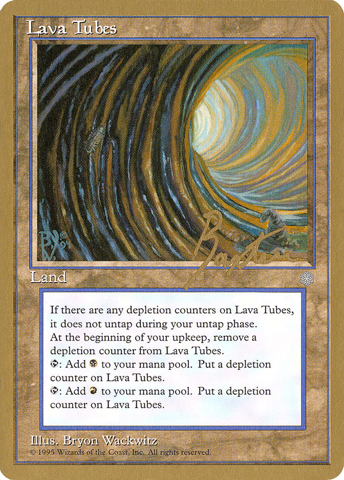 Lava Tubes (George Baxter) [Pro Tour Collector Set] | Total Play