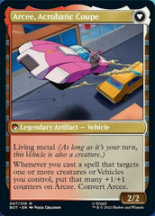 Arcee, Sharpshooter // Arcee, Acrobatic Coupe [Transformers] | Total Play