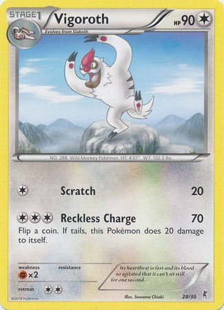 Vigoroth (28/30) [XY: Trainer Kit 1 - Bisharp] | Total Play