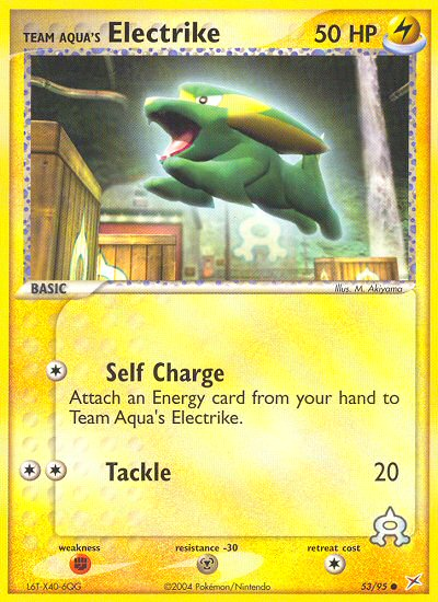 Team Aqua's Electrike (53/95) [EX: Team Magma vs Team Aqua] | Total Play