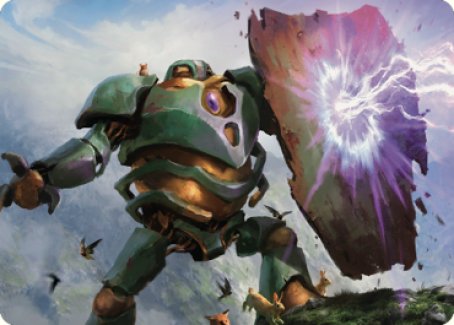 Walking Bulwark Art Card [Dominaria United Art Series] | Total Play