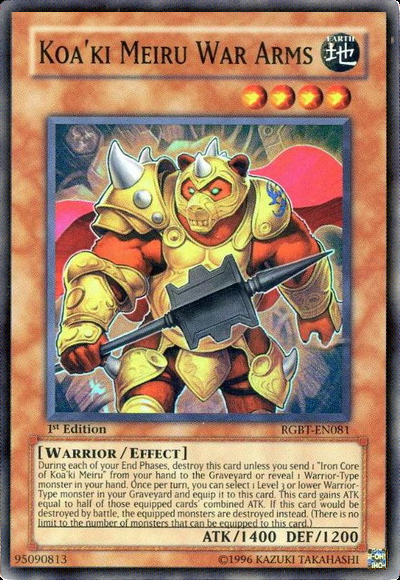 Koa'ki Meiru War Arms [RGBT-EN081] Super Rare | Total Play