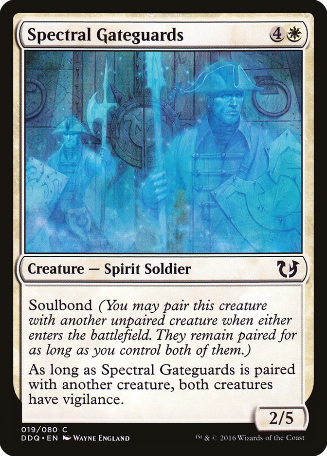 Spectral Gateguards [Duel Decks: Blessed vs. Cursed] | Total Play