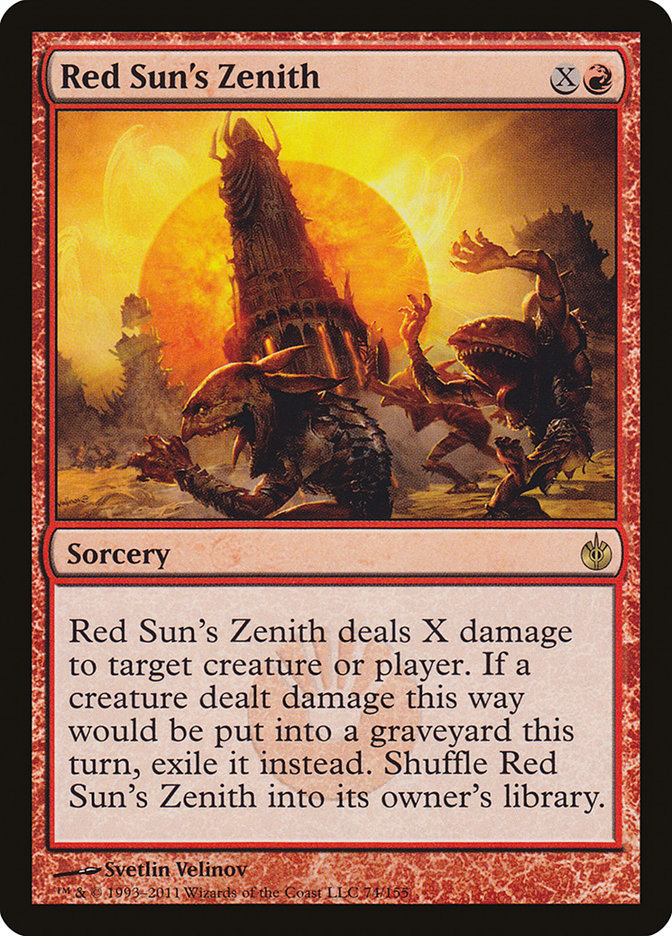 Red Sun's Zenith [Mirrodin Besieged] | Total Play