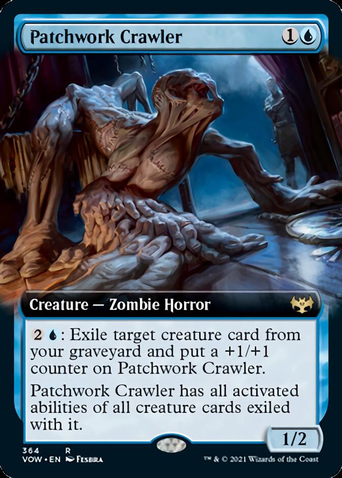 Patchwork Crawler (Extended Art) [Innistrad: Crimson Vow] | Total Play