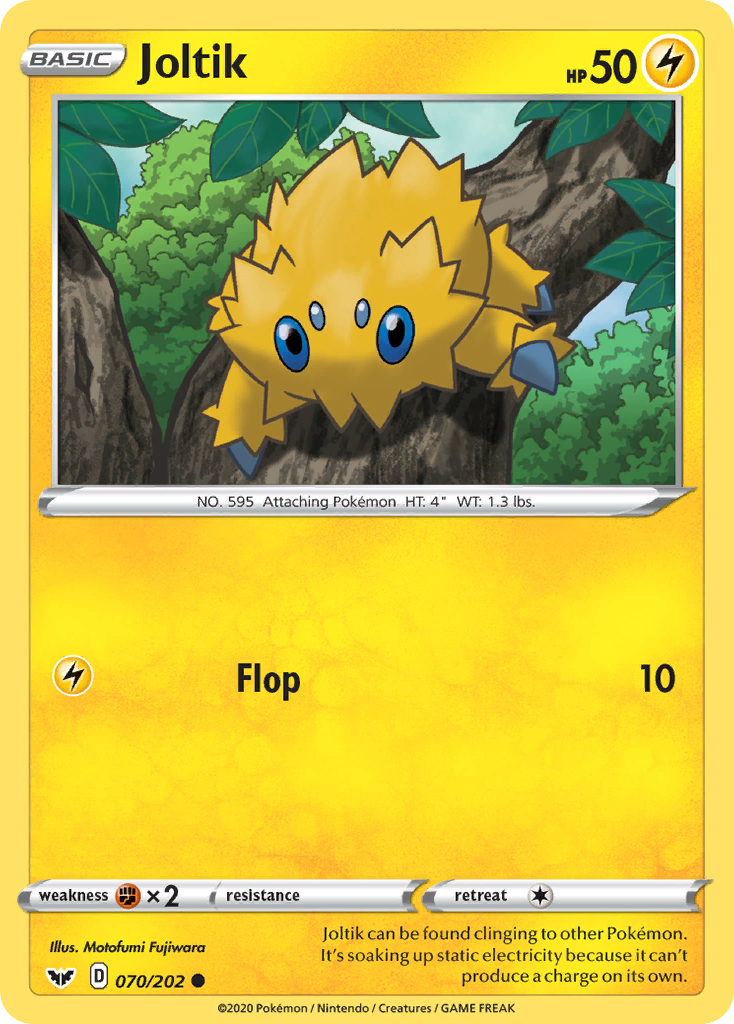 Joltik (070/202) [Sword & Shield: Base Set] | Total Play