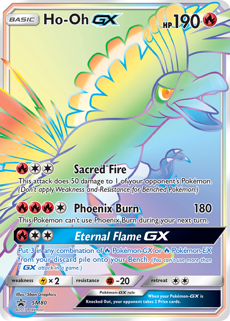 Ho-Oh GX (SM80) [Sun & Moon: Black Star Promos] | Total Play