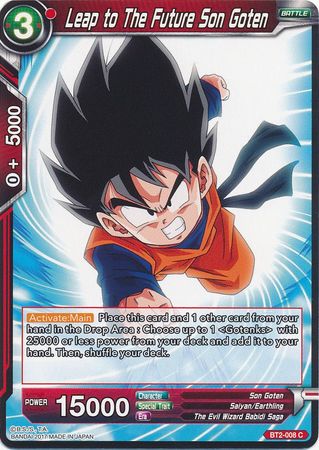 Leap to The Future Son Goten (BT2-008) [Union Force] | Total Play