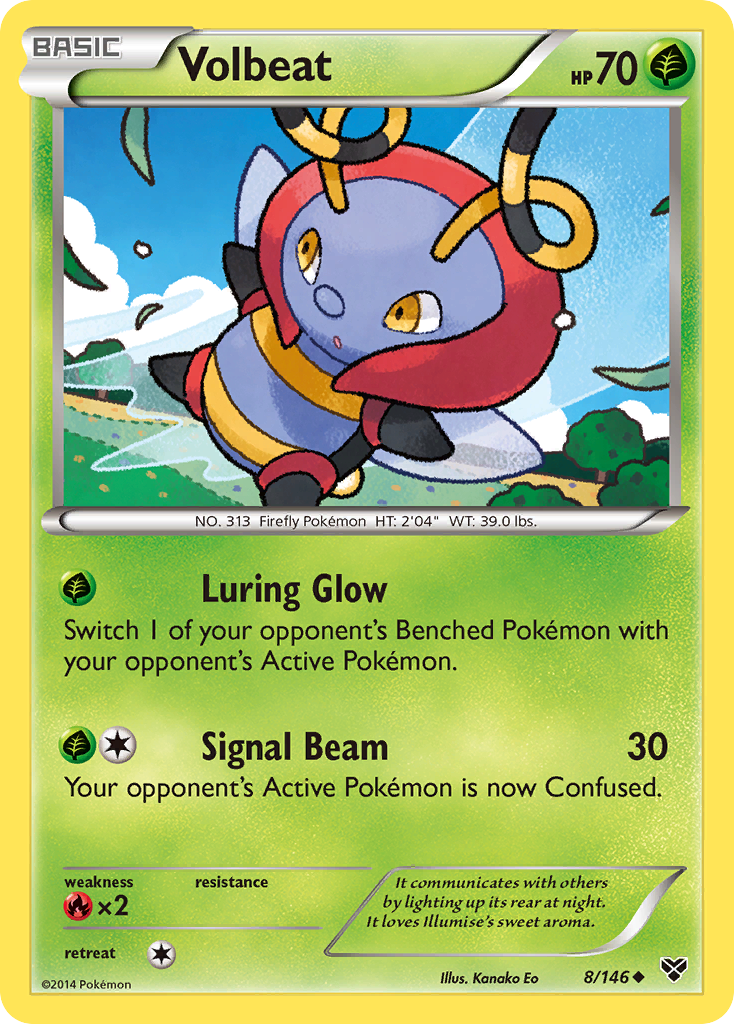 Volbeat (8/146) [XY: Base Set] | Total Play