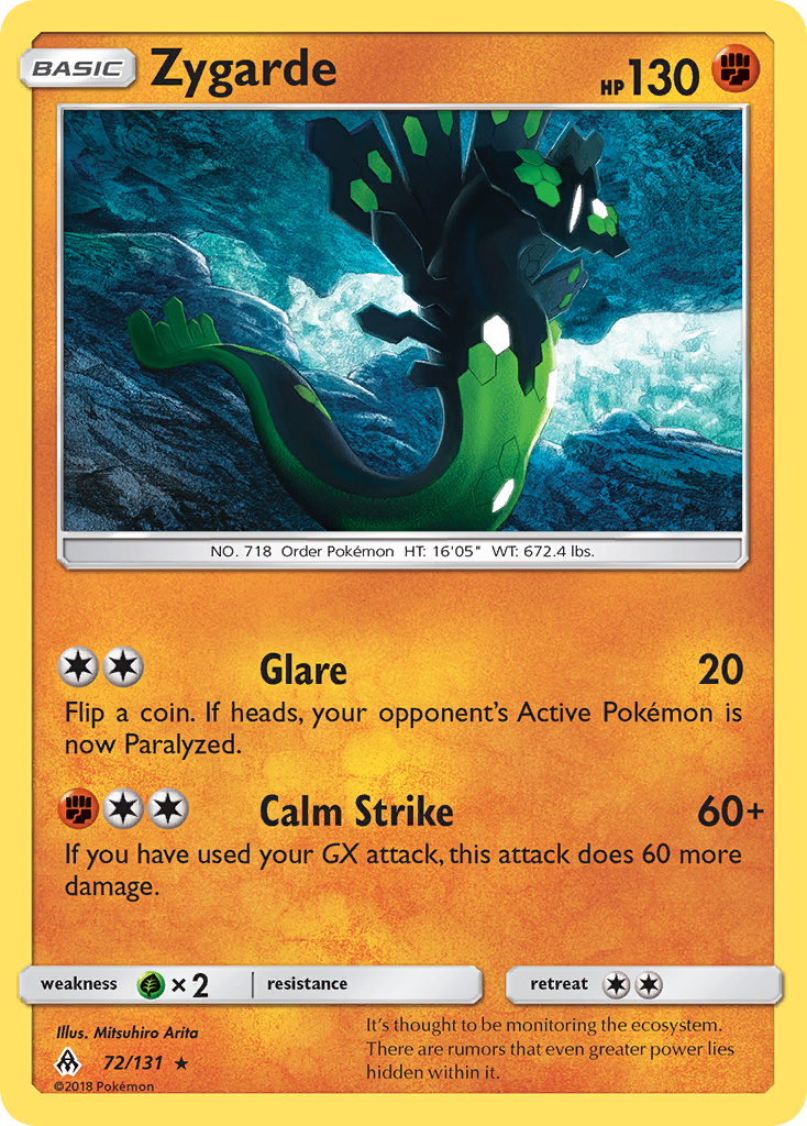 Zygarde (72/131) [Sun & Moon: Forbidden Light] | Total Play