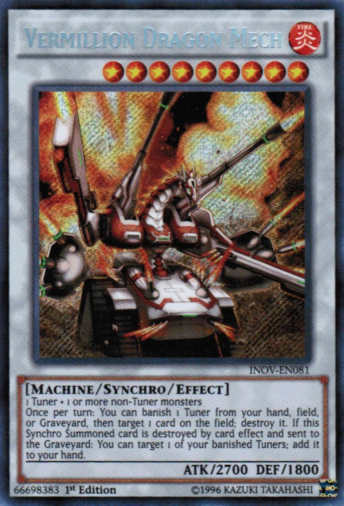 Vermillion Dragon Mech [INOV-EN081] Secret Rare | Total Play