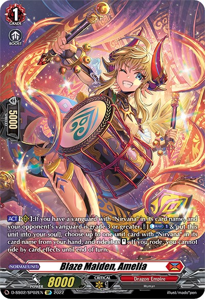 Blaze Maiden, Amelia (D-SS02/SP02EN) [Festival Collection 2022] | Total Play