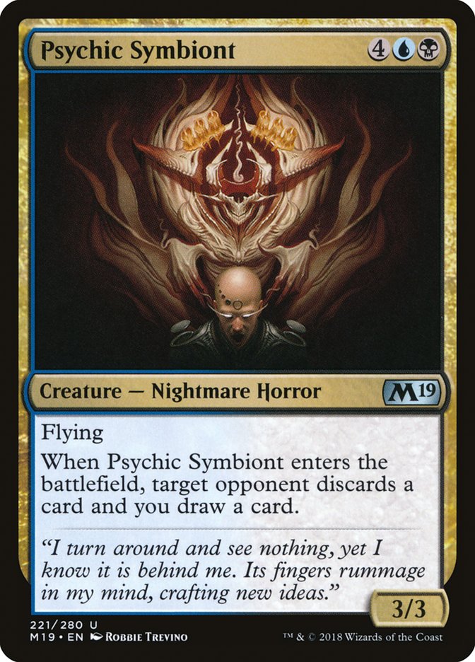 Psychic Symbiont [Core Set 2019] | Total Play