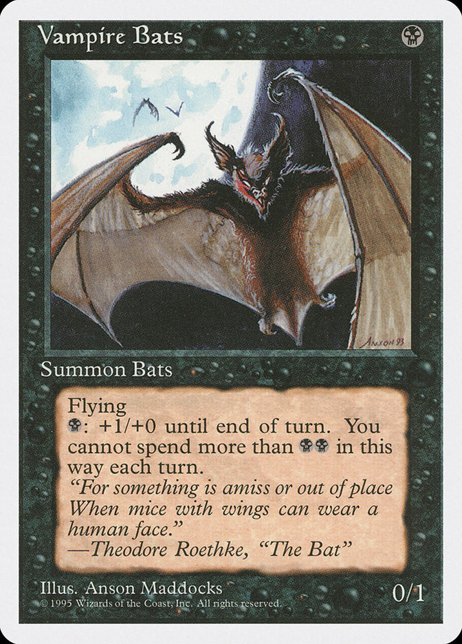 Vampire Bats [Fourth Edition] | Total Play