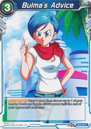 Bulma's Advice (BT8-042) [Malicious Machinations] | Total Play