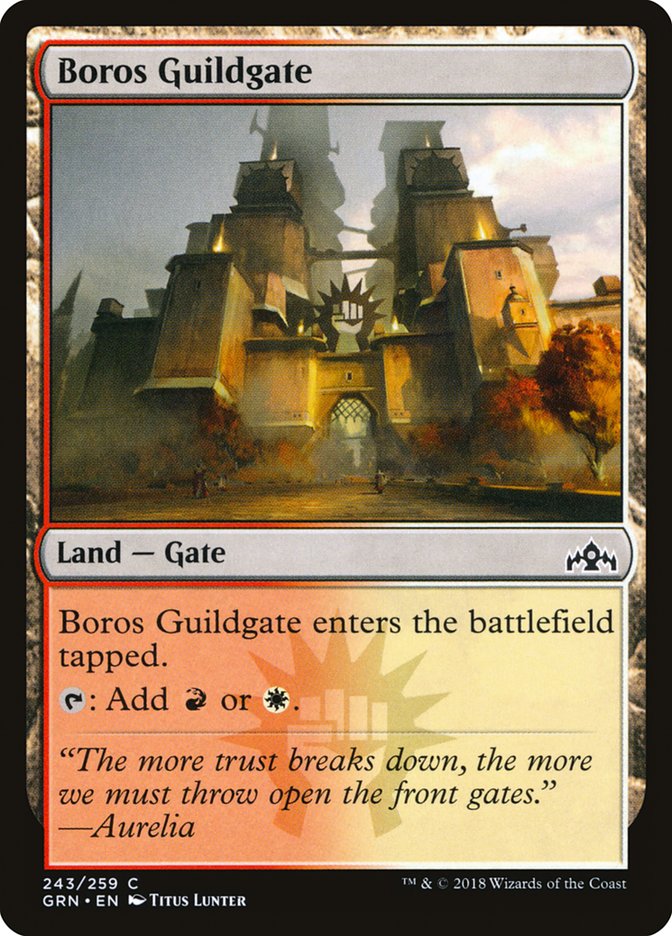 Boros Guildgate (243/259) [Guilds of Ravnica] | Total Play