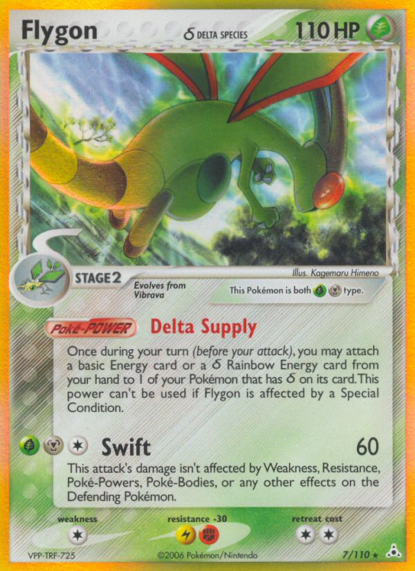 Flygon (7/110) (Delta Species) [EX: Holon Phantoms] | Total Play