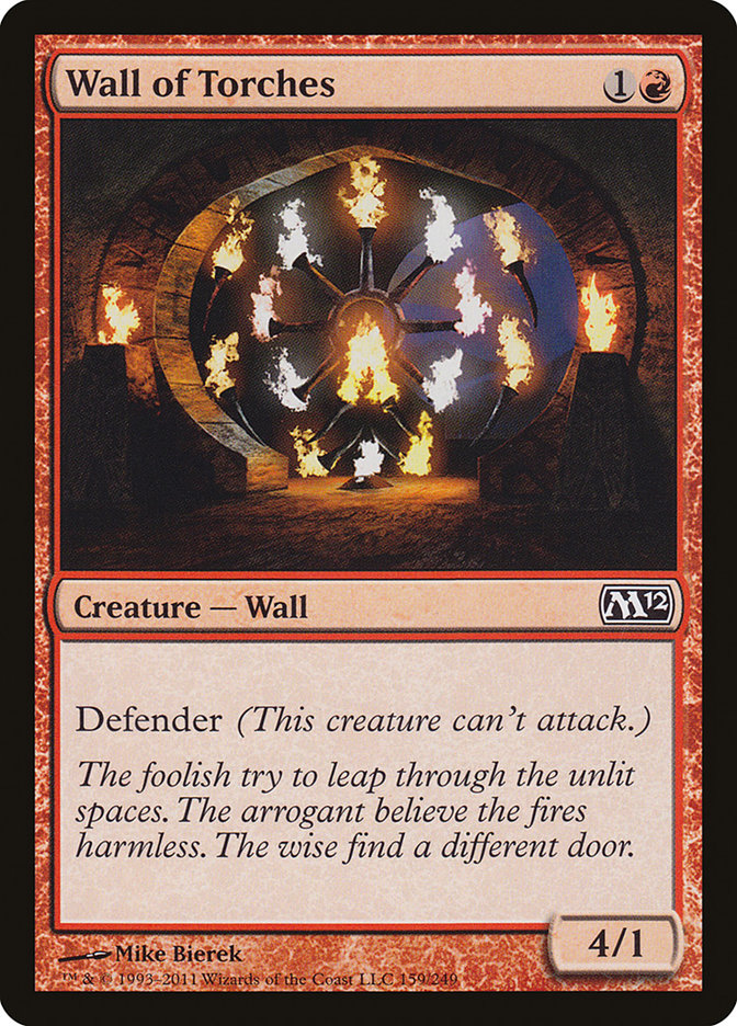 Wall of Torches [Magic 2012] | Total Play