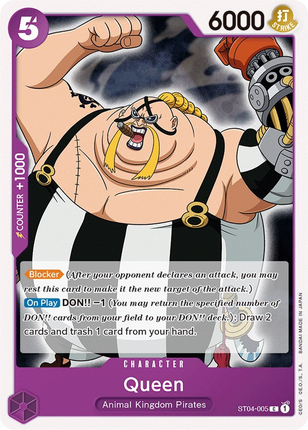 Queen [Starter Deck: Animal Kingdom Pirates] | Total Play
