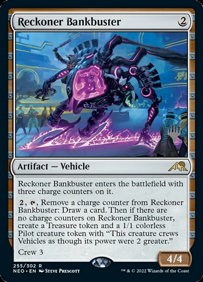 Reckoner Bankbuster (Promo Pack) [Kamigawa: Neon Dynasty Promos] | Total Play