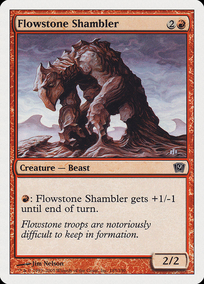 Flowstone Shambler [Ninth Edition] | Total Play