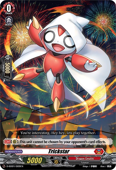 Trickstar (D-SD01/009EN) [Yu-yu Kondo: Holy Dragon] | Total Play