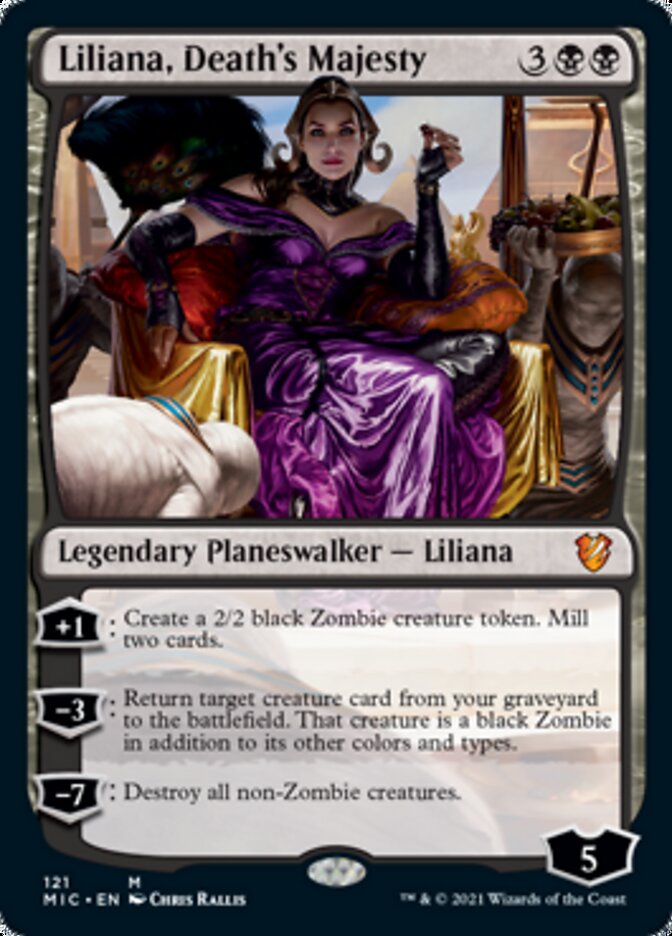 Liliana, Death's Majesty [Innistrad: Midnight Hunt Commander] | Total Play