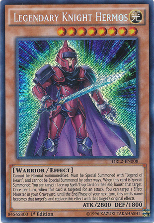 Legendary Knight Hermos [DRL2-EN008] Secret Rare | Total Play