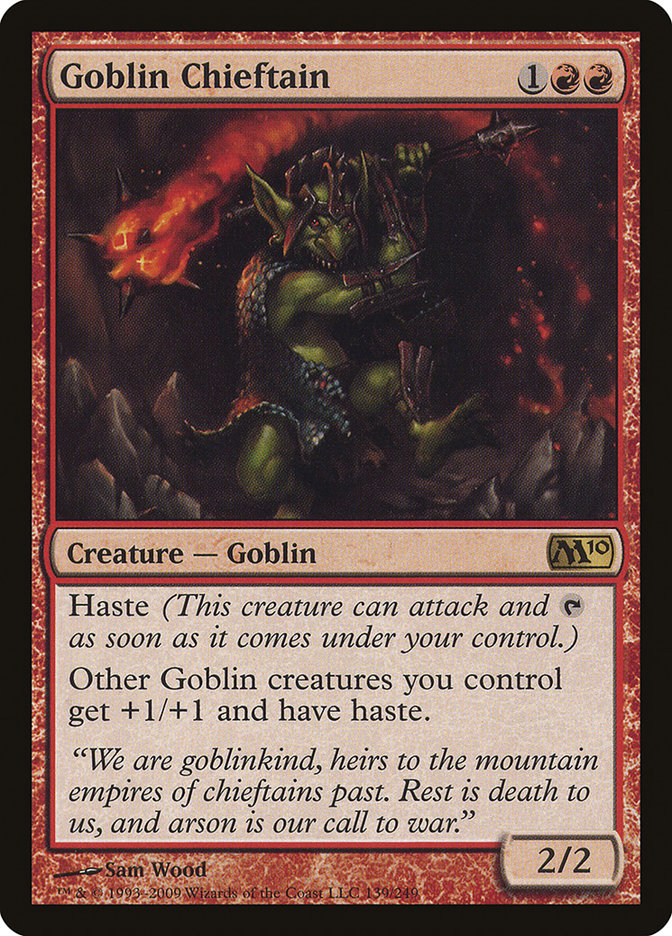 Goblin Chieftain [Magic 2010] | Total Play