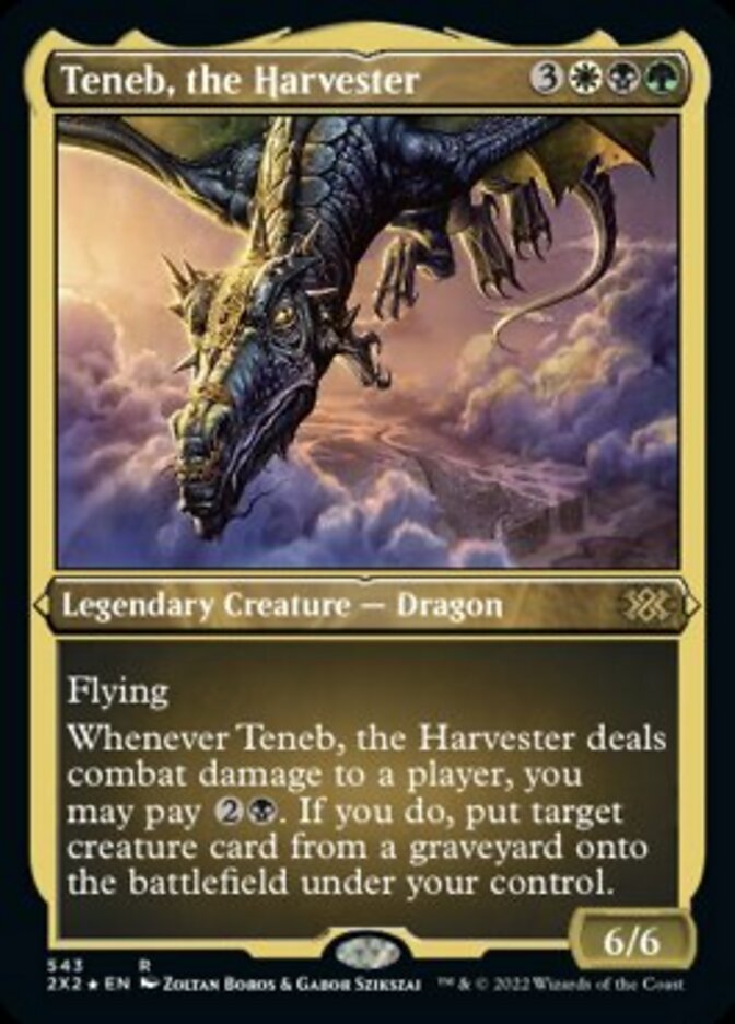 Teneb, the Harvester (Foil Etched) [Double Masters 2022] | Total Play