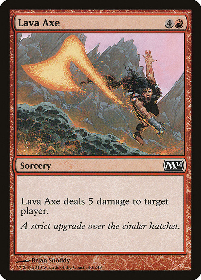 Lava Axe [Magic 2014] | Total Play