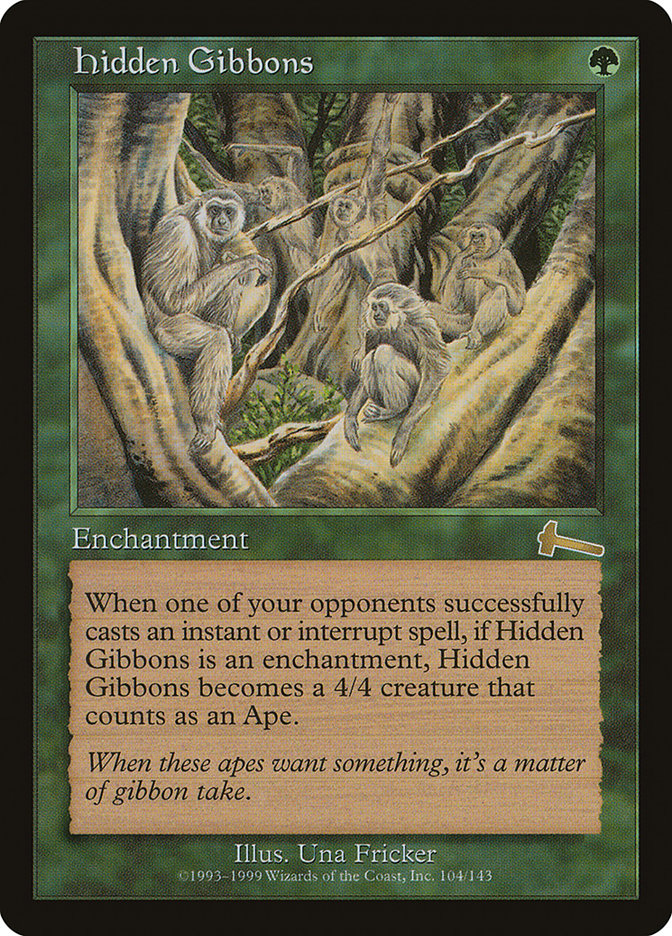 Hidden Gibbons [Urza's Legacy] | Total Play