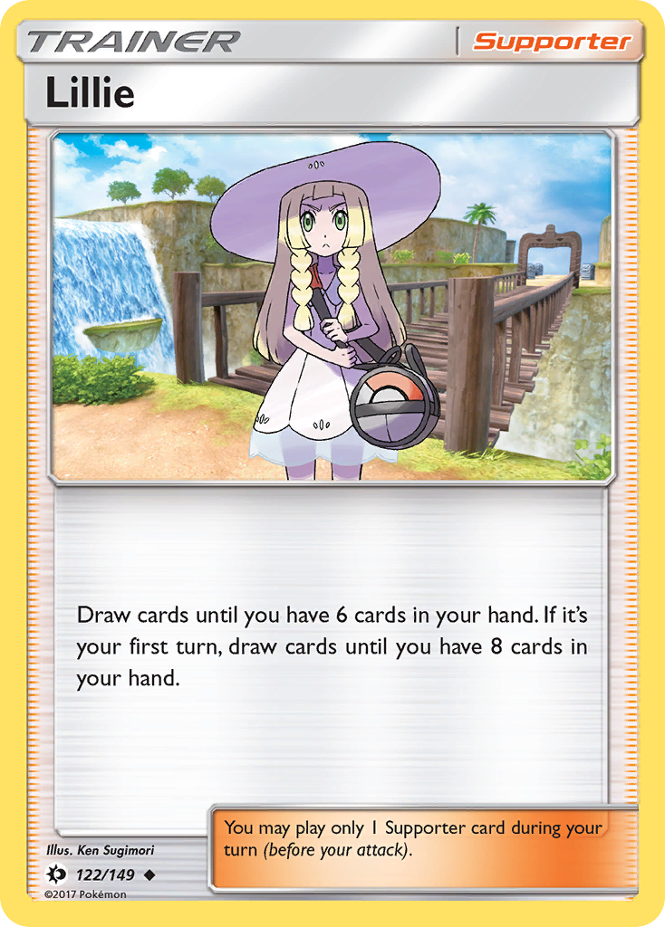 Lillie (122/149) [Sun & Moon: Base Set] | Total Play