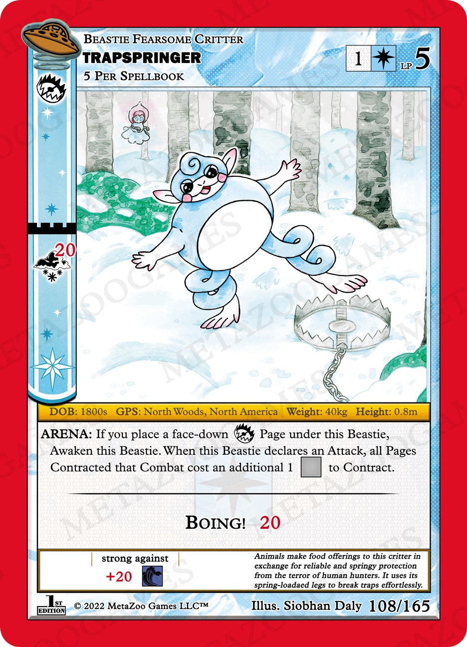 Trapspringer [Cryptid Nation: UFO First Edition] | Total Play